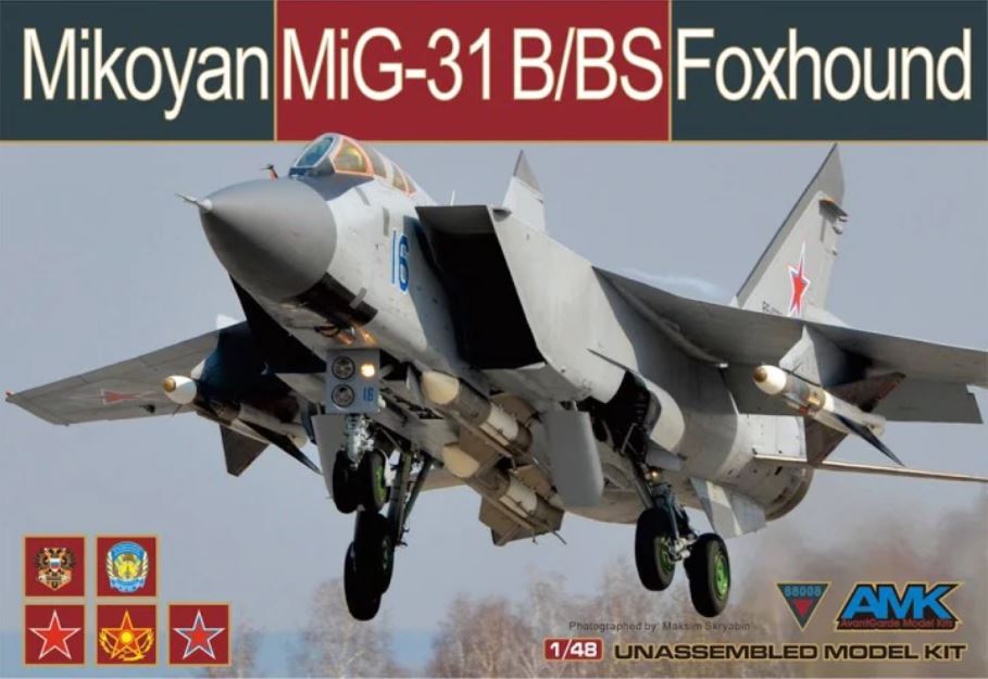 Fotografie 1/48 Mikoyan MiG-31B/BS Foxhound