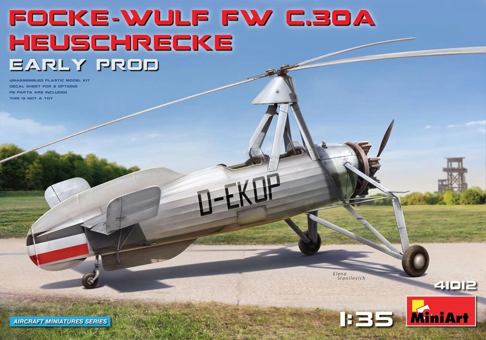 Fotografie 1/35 Focke-Wulf Fw C.30A Heuschrecke (early)