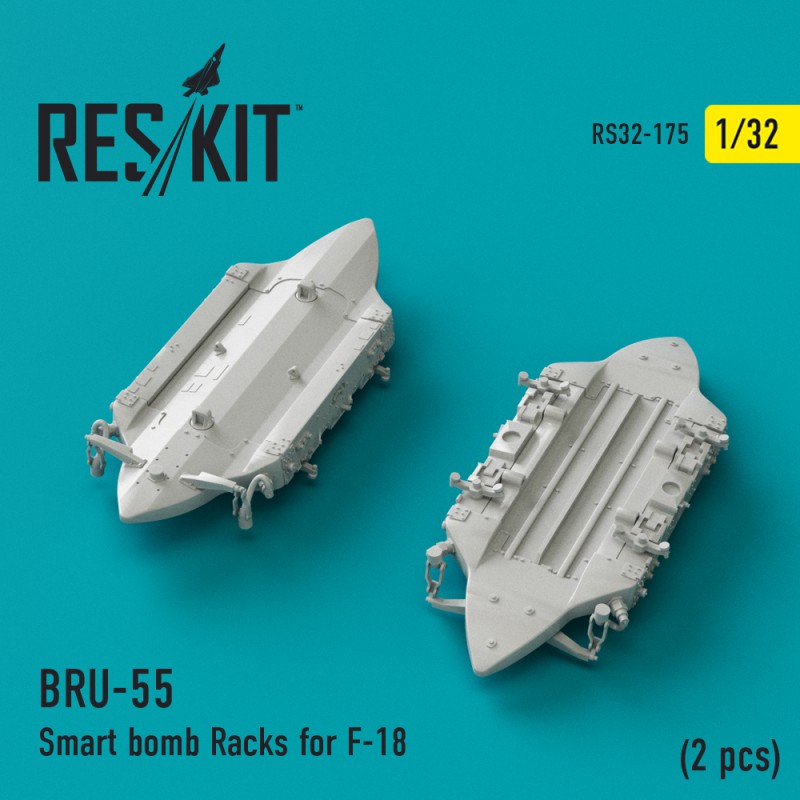 1/32 BRU-55 Smart bomb Racks for F-18 (2...