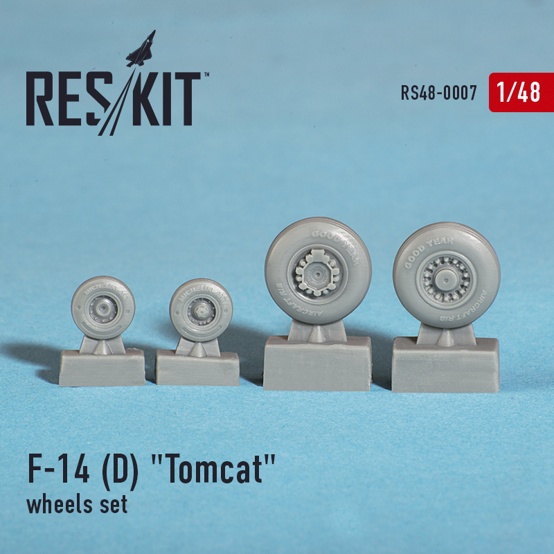 1/48 F-14 D 'Tomcat' wheels set (REV,HAS)