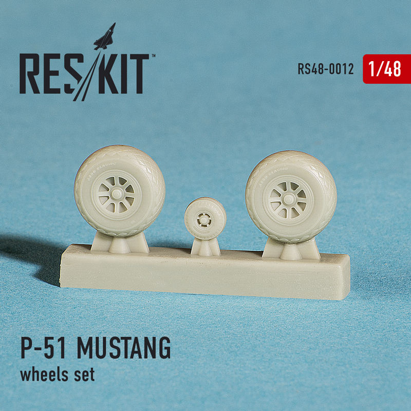 1/48 N.A. P-51 MUSTANG wheels set...