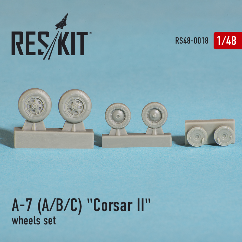 1/48 LTV A-7 'Corsair II'A/B/C/E wheels...
