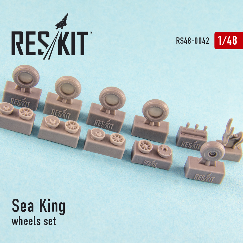 1/48 Sea King (all versions) wheels set...