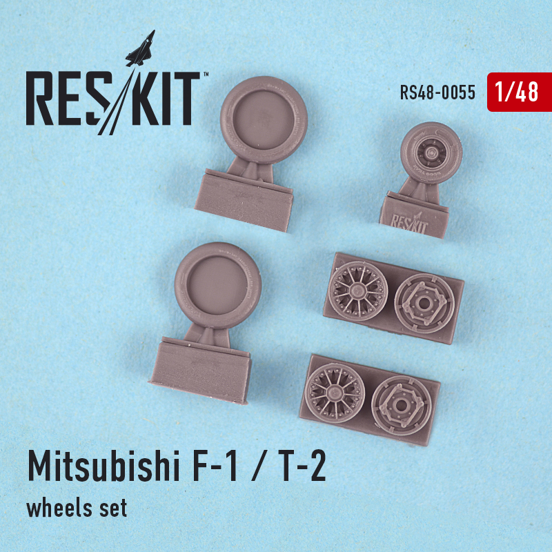 1/48 Mitsubishi F-1 wheels set (HAS)