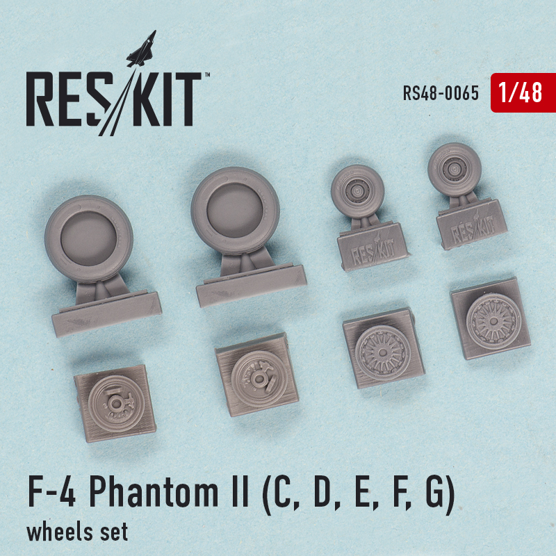 1/48 F-4 Phantom II C,D,E,F) wheels set...