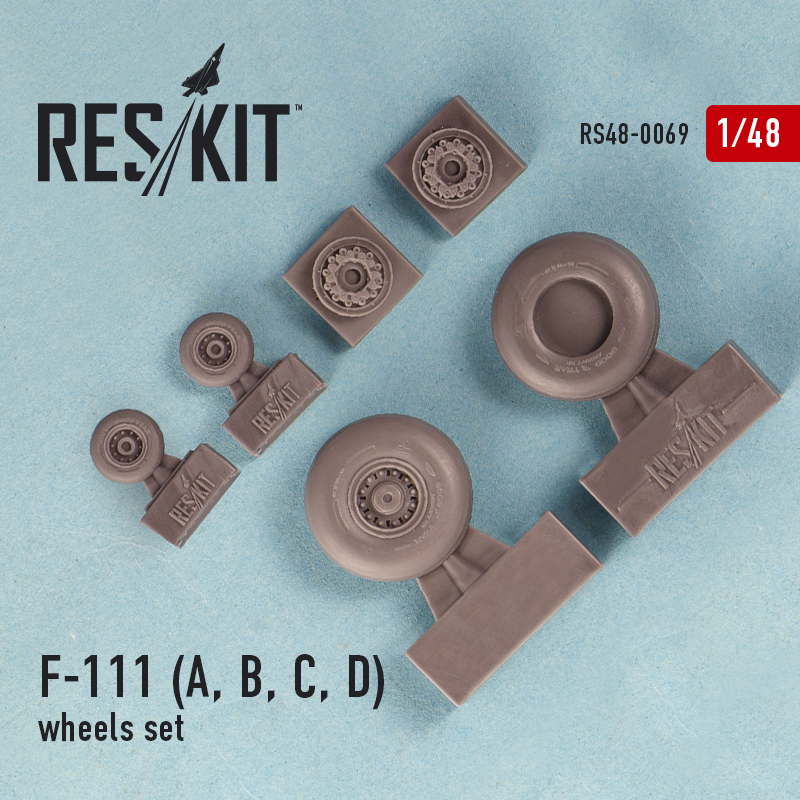 1/48 F-111 (A,B,C,D) wheels set (ACAD,HOBBYB)
