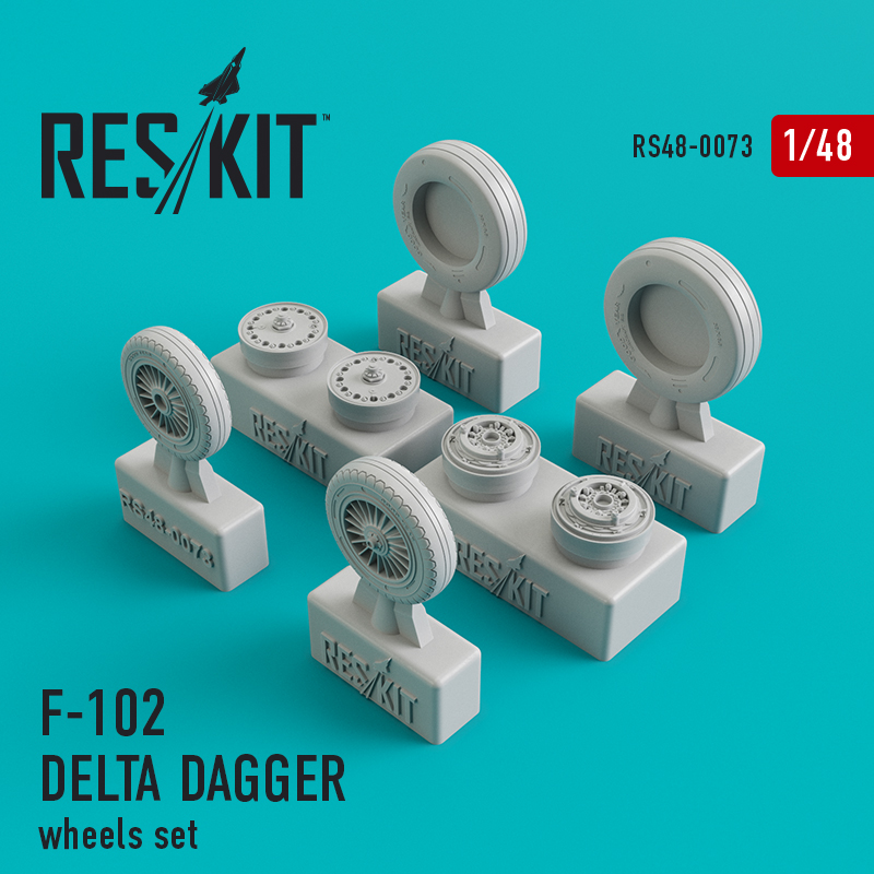 1/48 F-102 Delta Dagger wheels set (HAS,REV)