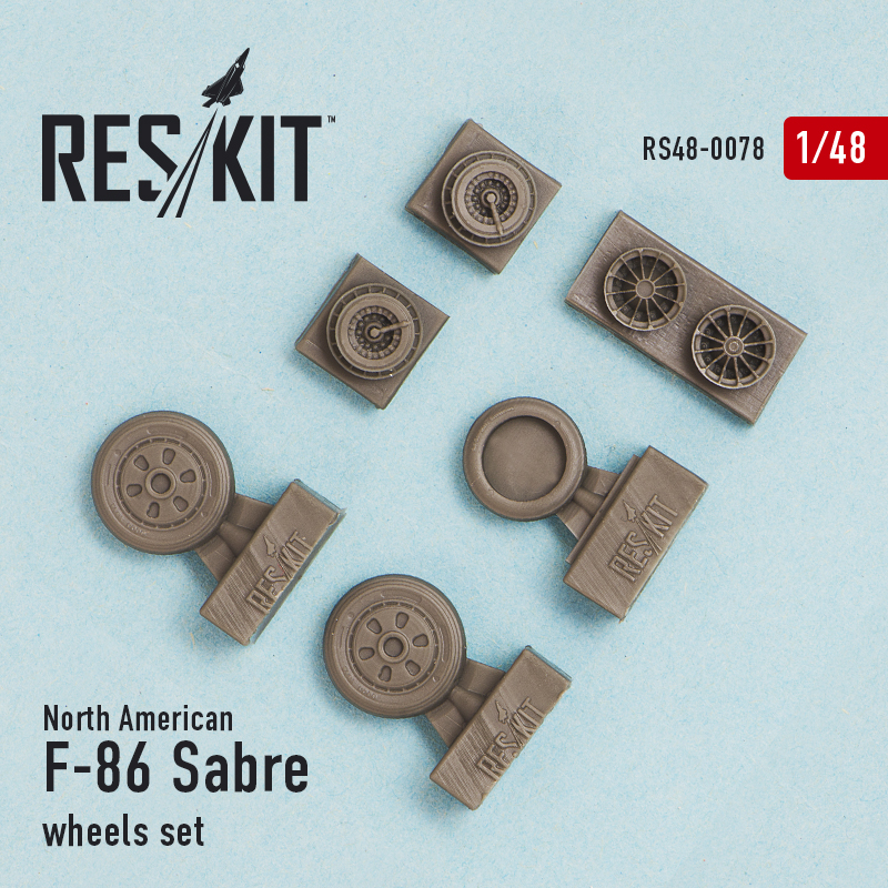 1/48 N.A. F-86 Sabre wheels set...
