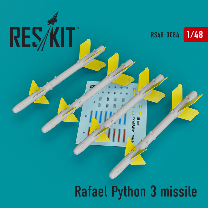 1/48 Rafael Python 3 missile (4 pcs.)
