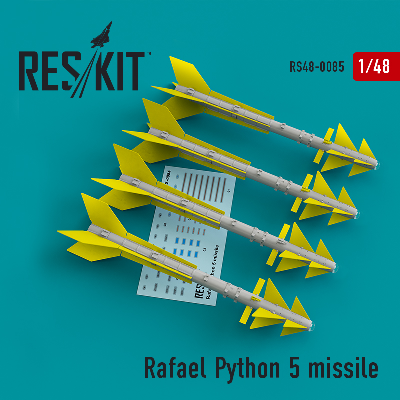 1/48 Rafael Python 5 missile (4 pcs.)