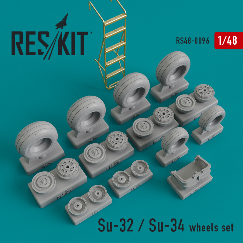 1/48 Su-32 / Su-34 wheels set (KITTYH,...