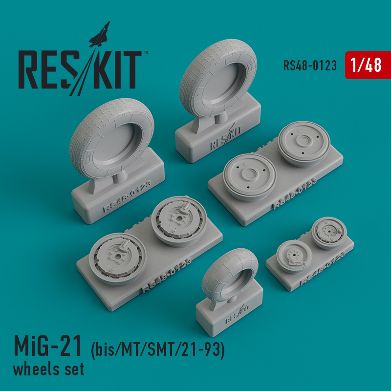 1/48 MiG-21 bis/MT/SMT/21-93 wheels set...