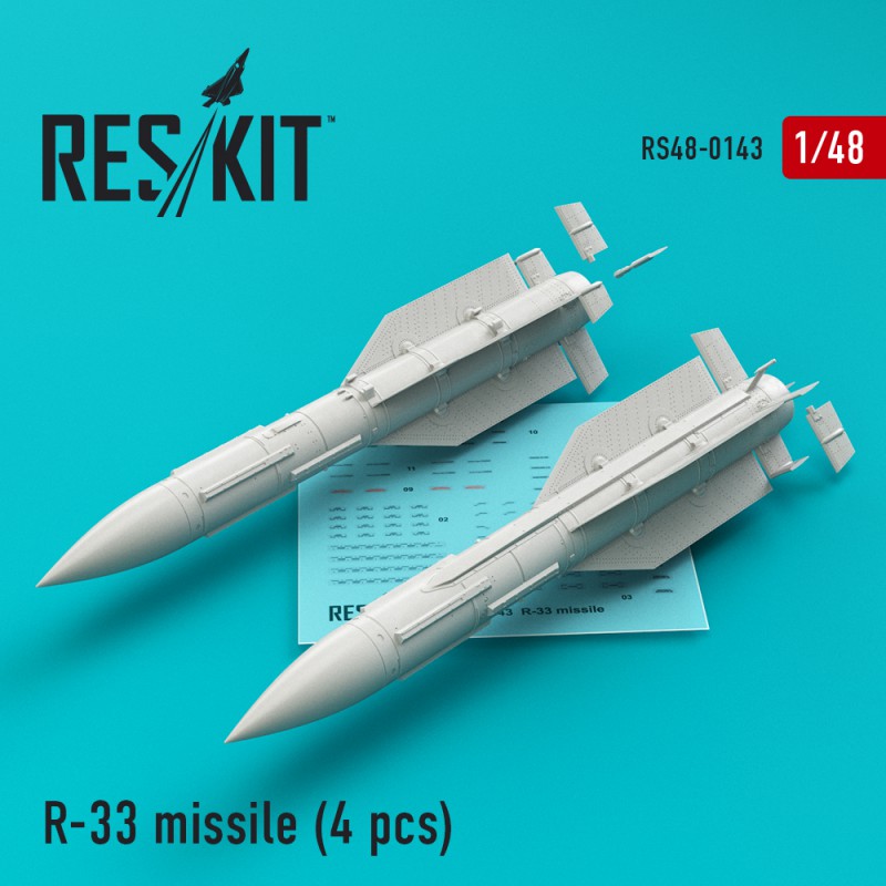 1/48 R-33 missile (4 pcs.)