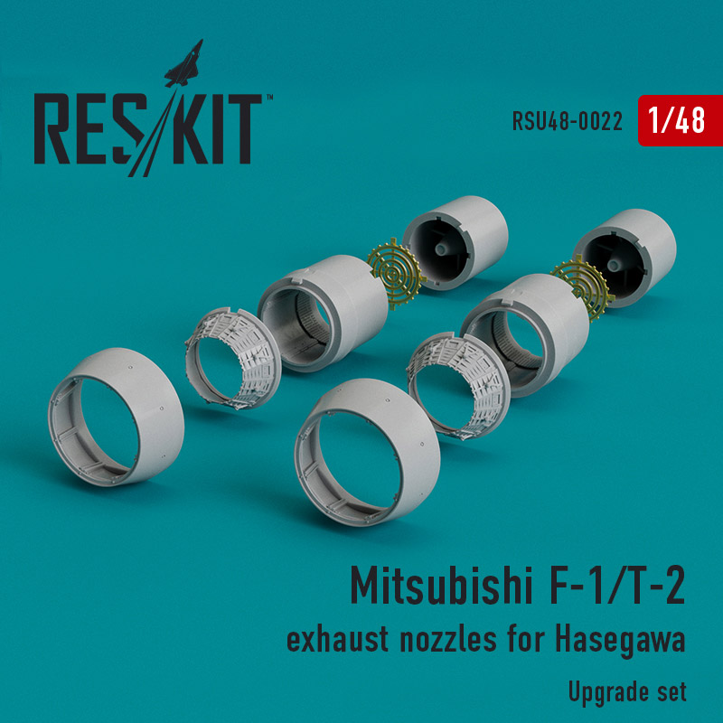 1/48 Mitsubishi F-1/T-2 exhaust nozzles (HAS)