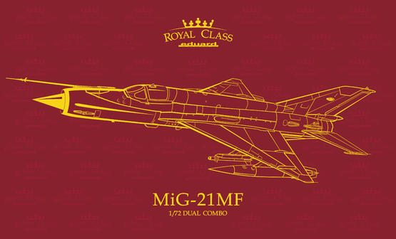 Fotografie 1/72 MiG-21MF Dual Combo (ROYAL CLASS)