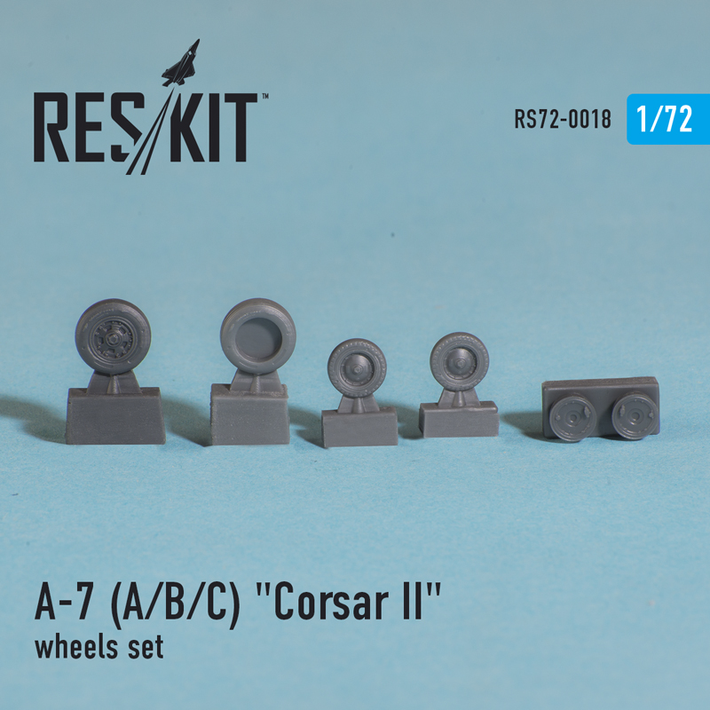 1/72 LTV A-7 Corsair II (A/B/C/E) wheels...