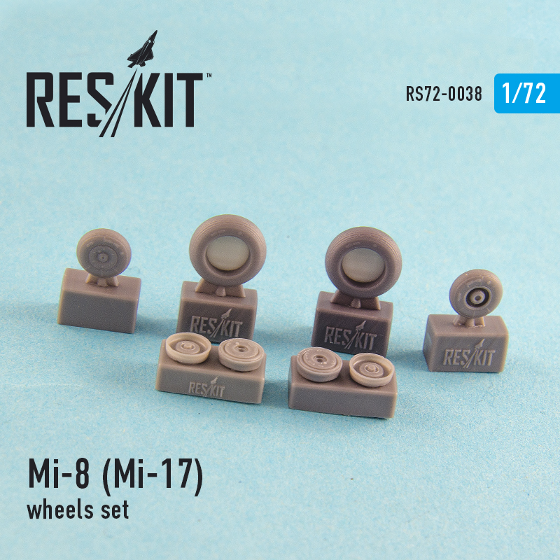 1/72 Mi-8 (Mi-17) wheels set (ZVE,HOBBYB)