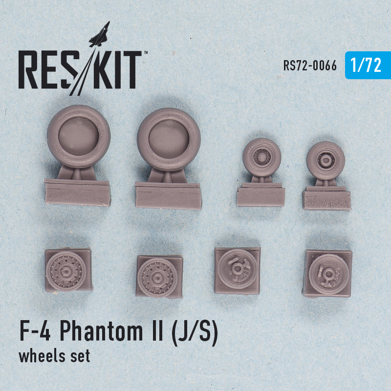 1/72 F-4 Phantom II (J,S) wheels set...