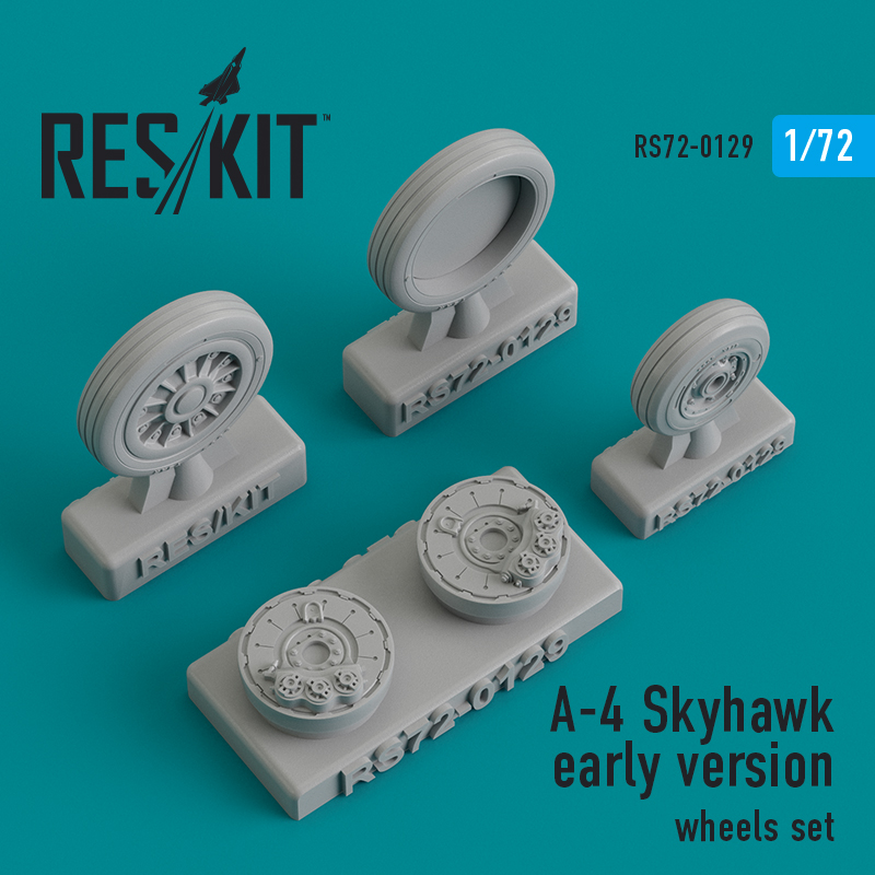1/72 A-4 Skyhawk early wheels set...