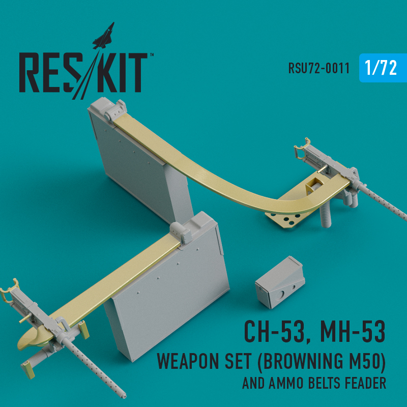 1/72 CH-53, MH-53 Weapon set and ammo...