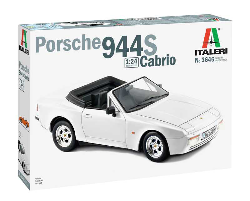 Fotografie Model Kit auto 3646 - Porsche 944 S Cabrio (1:24)