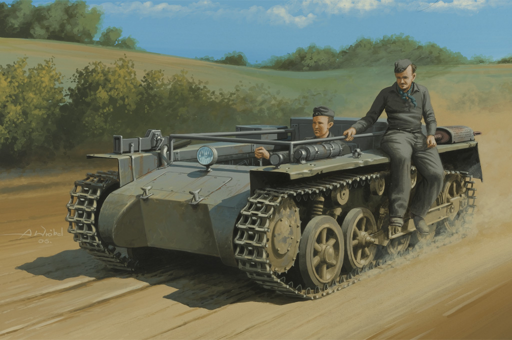 1/35 PzKpfw I Ausf A Aufbau