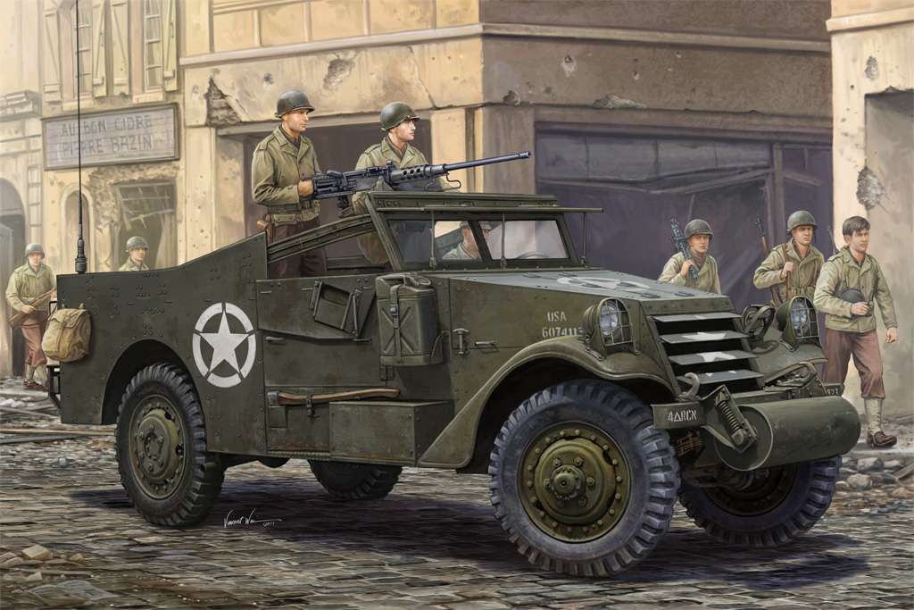1/35 U.S.M3A1 White Scout Car Late