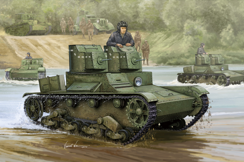 1/35 Soviet T-26 Light tank mod. 1931