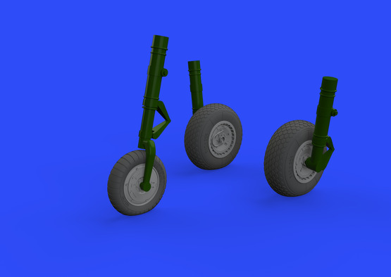1/32 Me 262 wheels (REVELL)