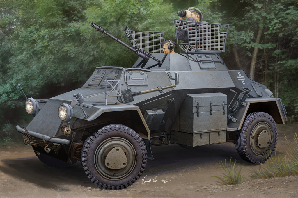 1/35 SdKfz222 1st serie