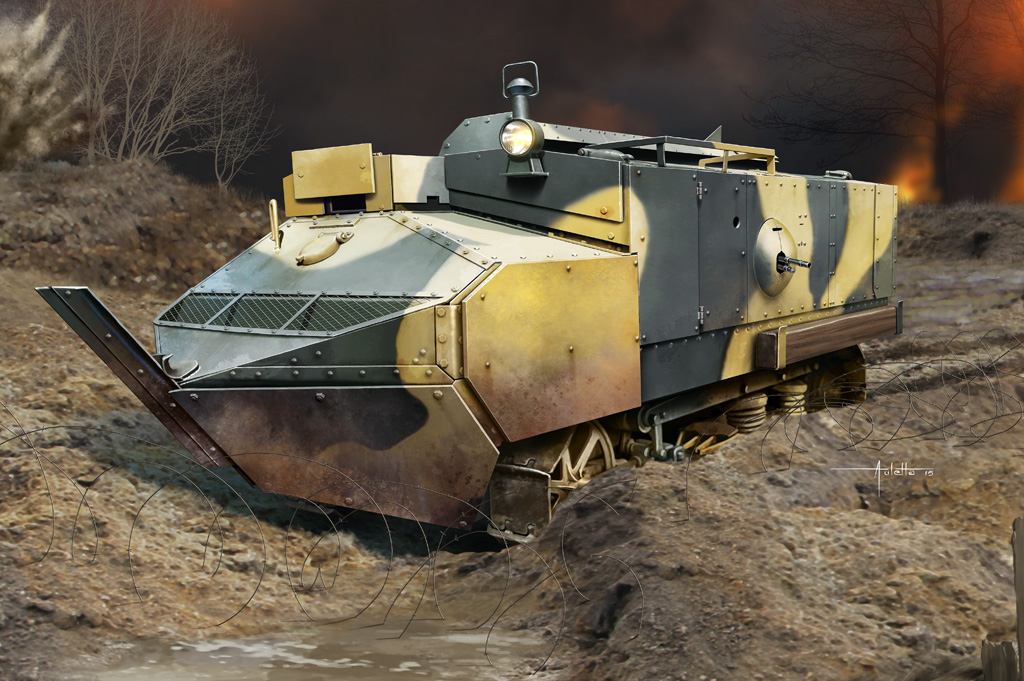1/35 Schneider CA armored