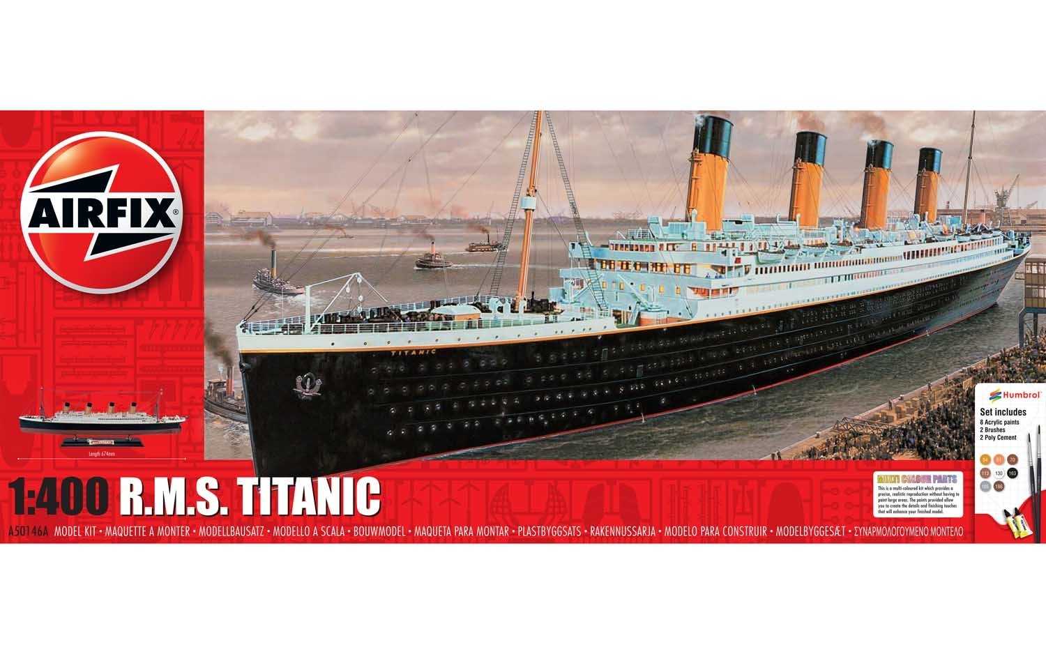 Gift Set loď A50146A - RMS Titanic (1:400)