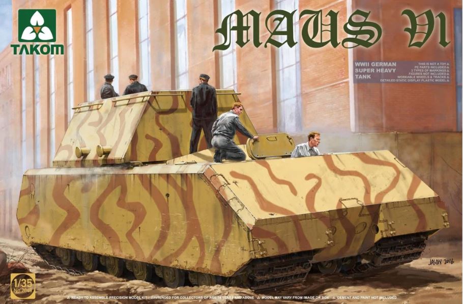 Fotografie 1/35 WWII German Super Heavy Tank Maus V1