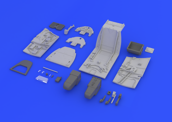 1/32 Bf 109G-6 cockpit (REVELL)