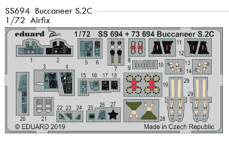 Fotografie 1/72 Buccaneer S.2C (AIRFIX)