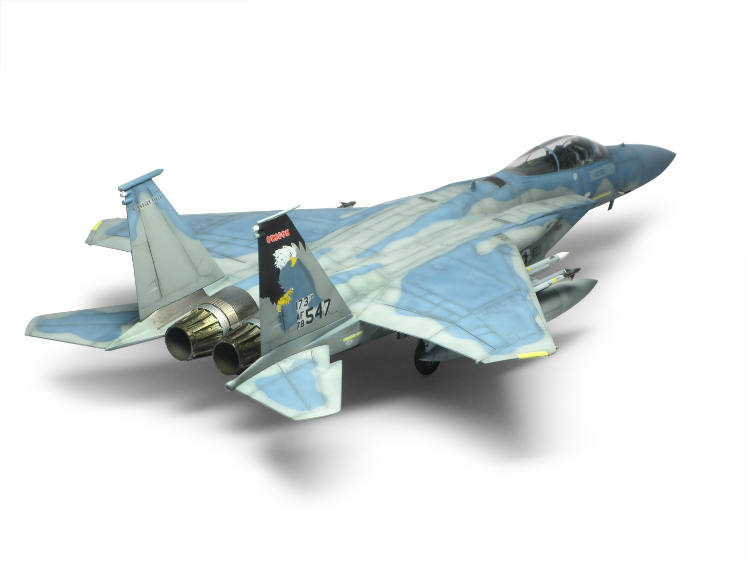 Fotografie Model Kit letadlo 12506 - F-15C "173FW" (1:72)