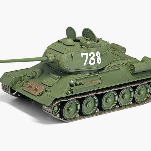 Fotografie Model Kit tank 13290 - T-34/85 "112 FACTORY PRODUCTION" (1:35)