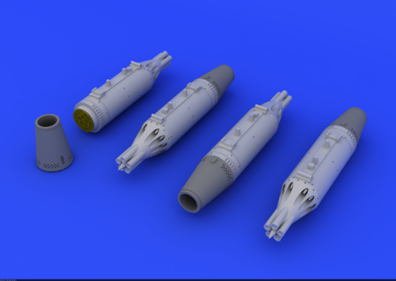 1/72 UB-16 rocket launchers for MiG-21 (EDUARD)