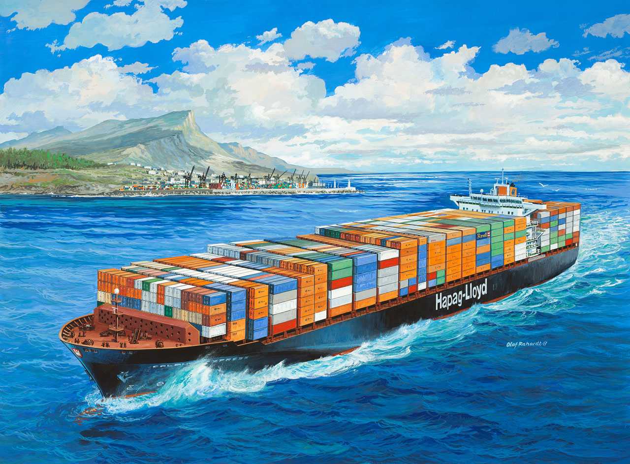 Fotografie Plastic ModelKit loď 05152 - Container Ship Colombo Express (1:700)