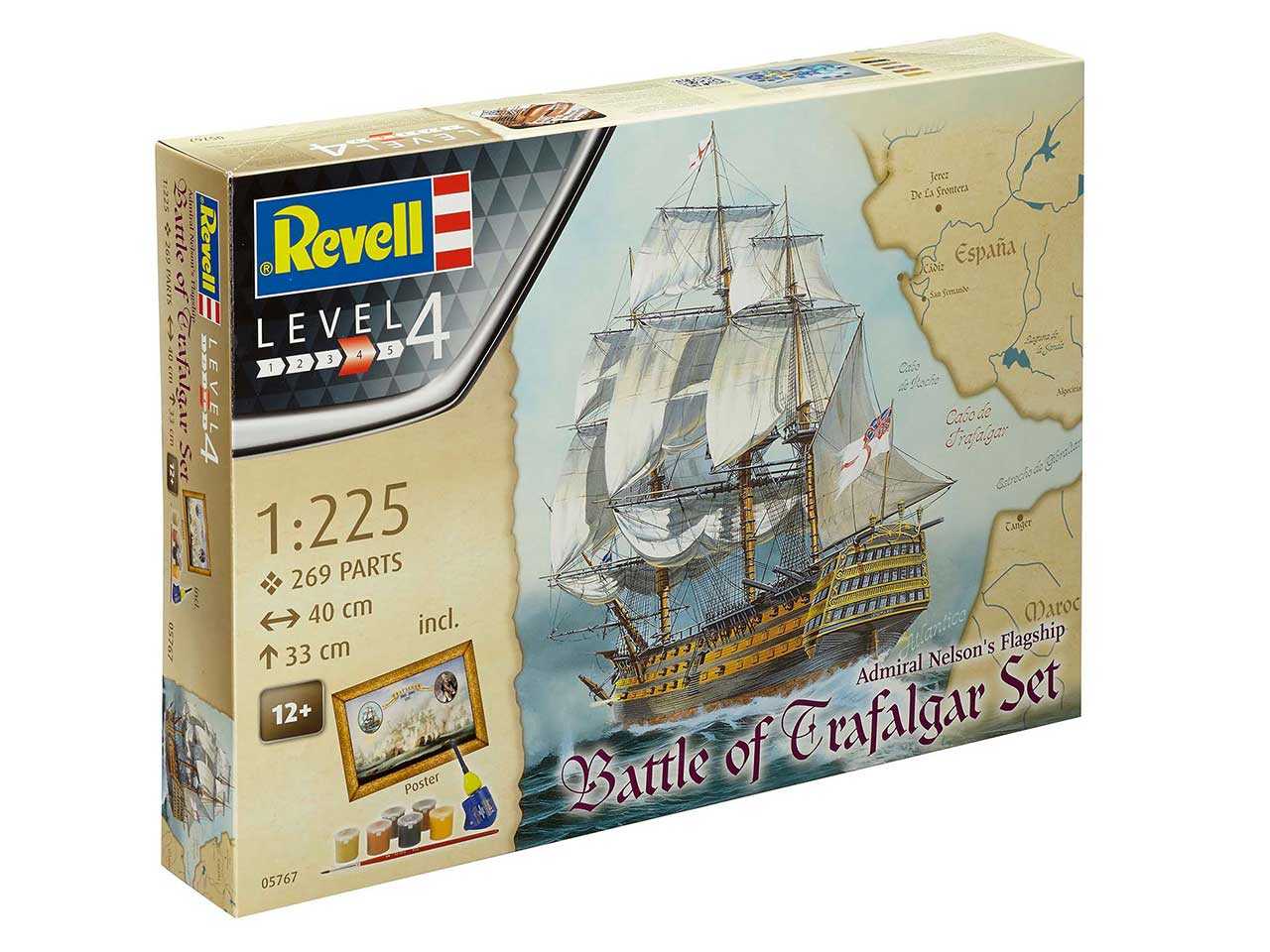 Fotografie Gift-Set loď 05767 - "Battle of Trafalgar" (1:225)