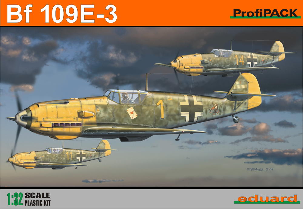 Fotografie 1/32 Bf 109E-3