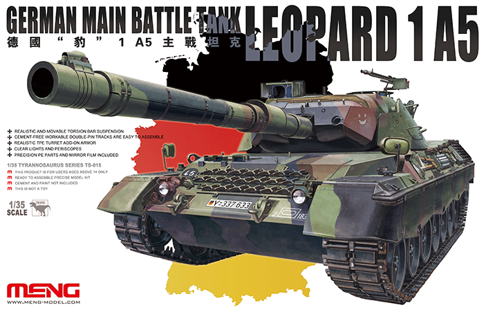 Fotografie 1/35 German Main Battle Tank Leopard 1 A5