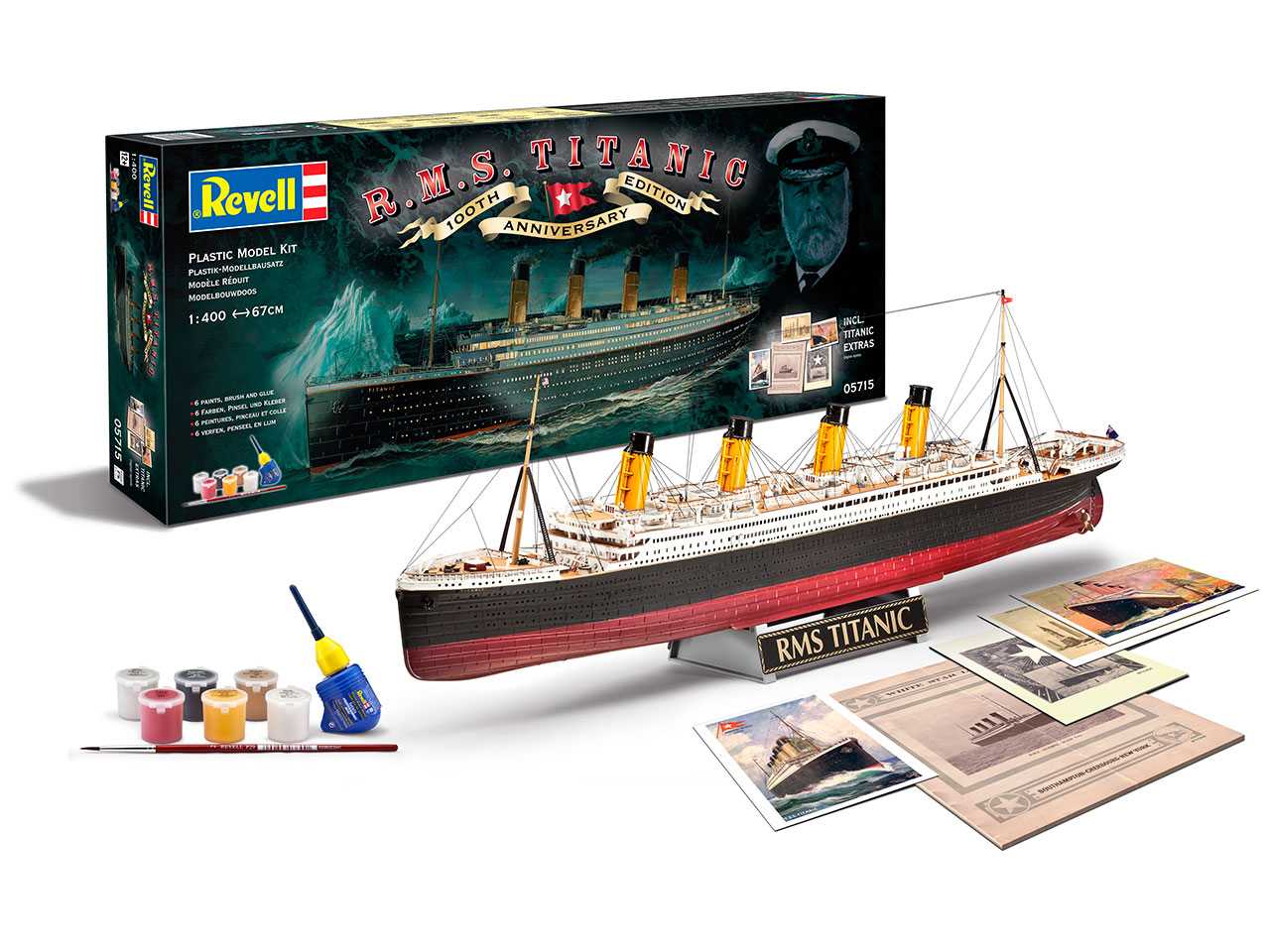 Fotografie Gift-Set 05715 - R.M.S. Titanic - 100th anniversary edition (1:400)