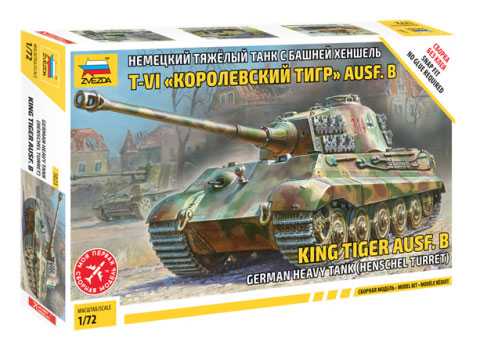 Model Kit tank 5023 - Sd.Kfz. 182 King Tiger Henschel (1:72)