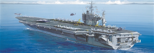 Fotografie Model Kit loď 5531 - U.S.S. ROOSEVELT CVN-71 (1:720)