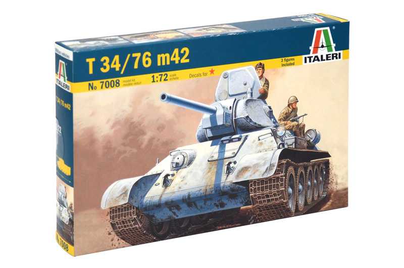 Model Kit tank 7008 - T 34/76 m42 (1:72)