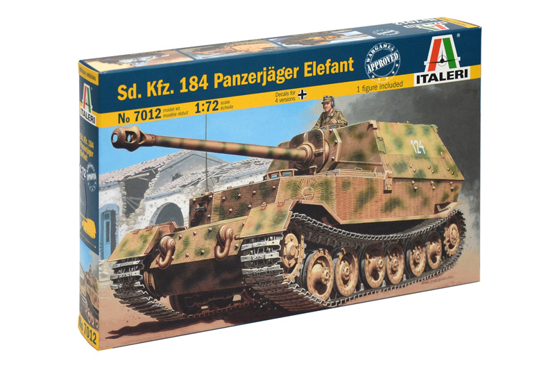 Fotografie Model Kit military 7012 - Sd. Kfz. 184 Panzerjager Elefant (1:72)