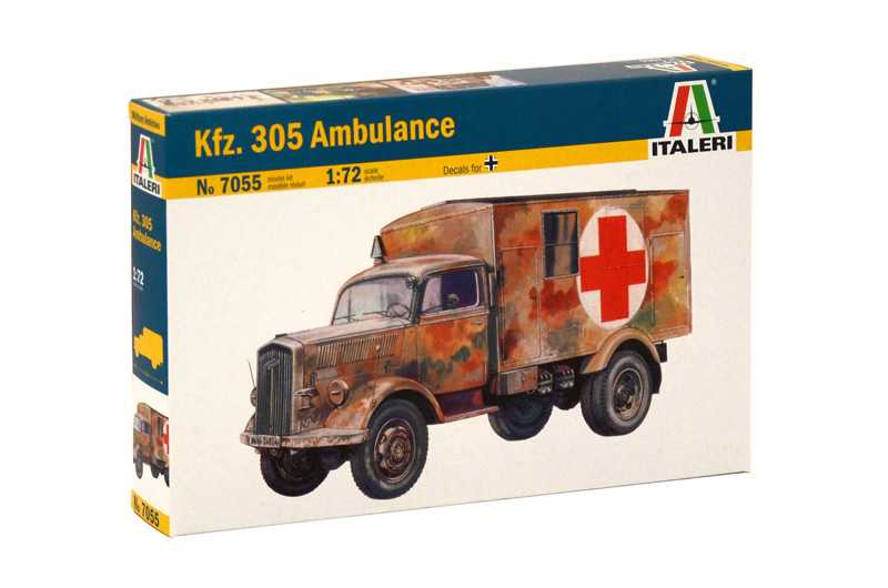 Model Kit military 7055 - Kfz. 305 AMBULANCE (1:72)