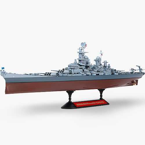 Fotografie Model Kit loď 14222 - USS Missouri BB-63 MCP (1:700)