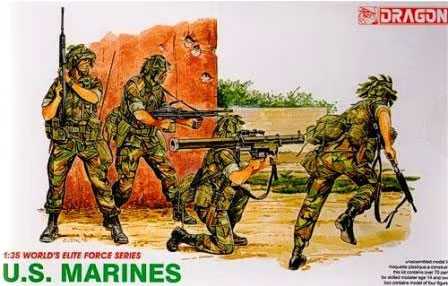 Model Kit figurky 3007 - U.S. MARINES (1:35)